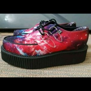 Unisex T.U.K. MONDO CREEPERS GALAXY PLATFORM SHOE